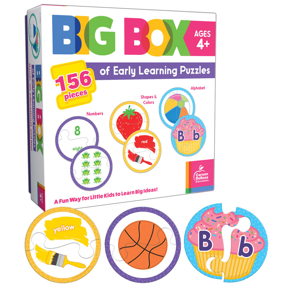 Big Box of Early Learning Puzzle